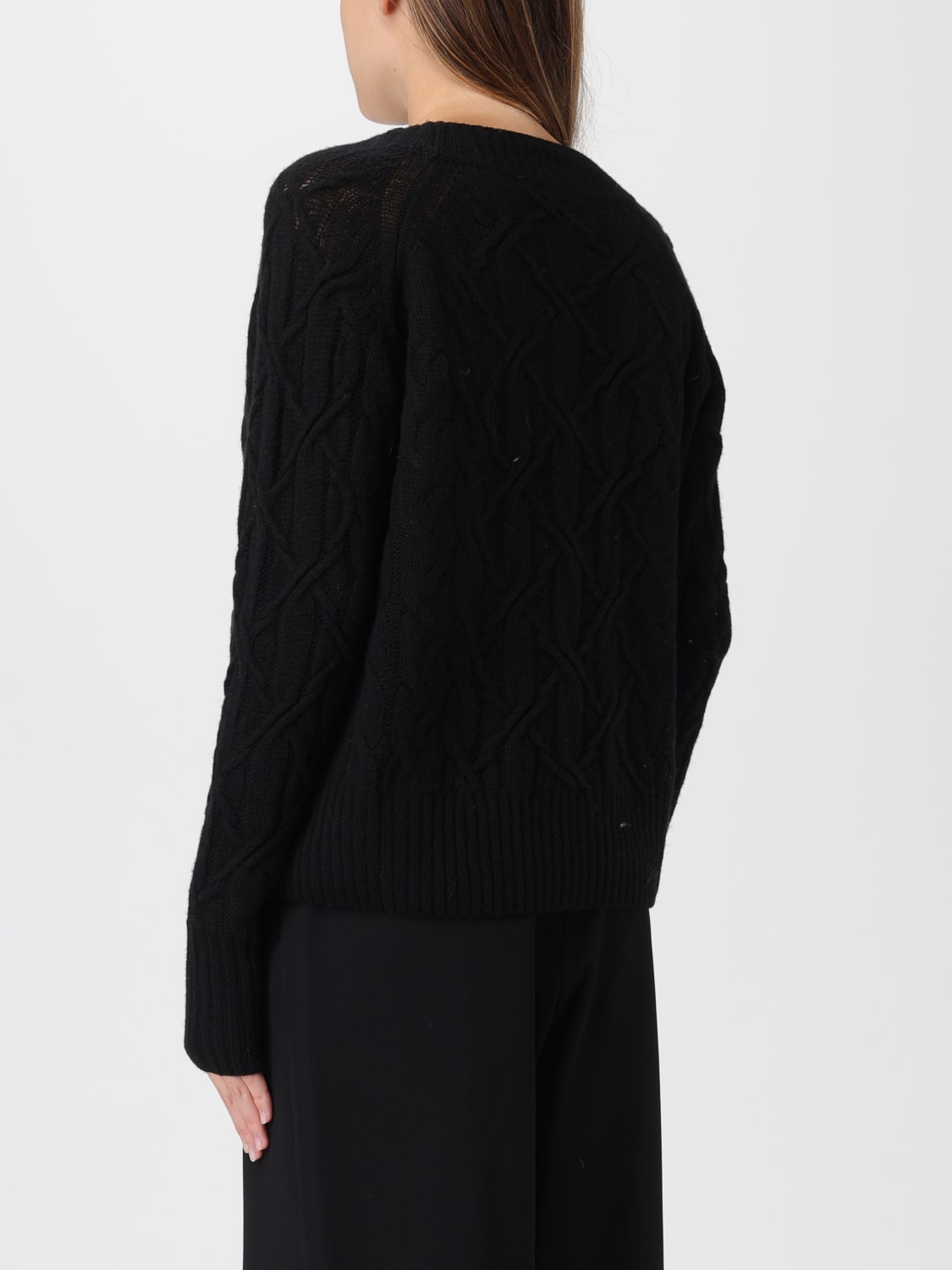 ERMANNO SCERVINO JUMPER: Jumper woman Ermanno Scervino, Black - Img 3