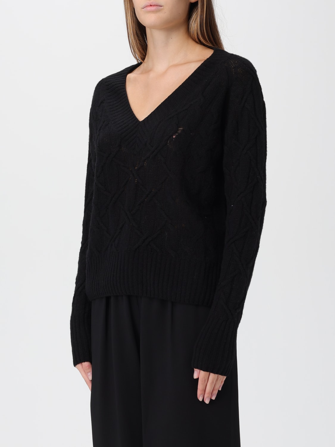 ERMANNO SCERVINO JUMPER: Jumper woman Ermanno Scervino, Black - Img 4