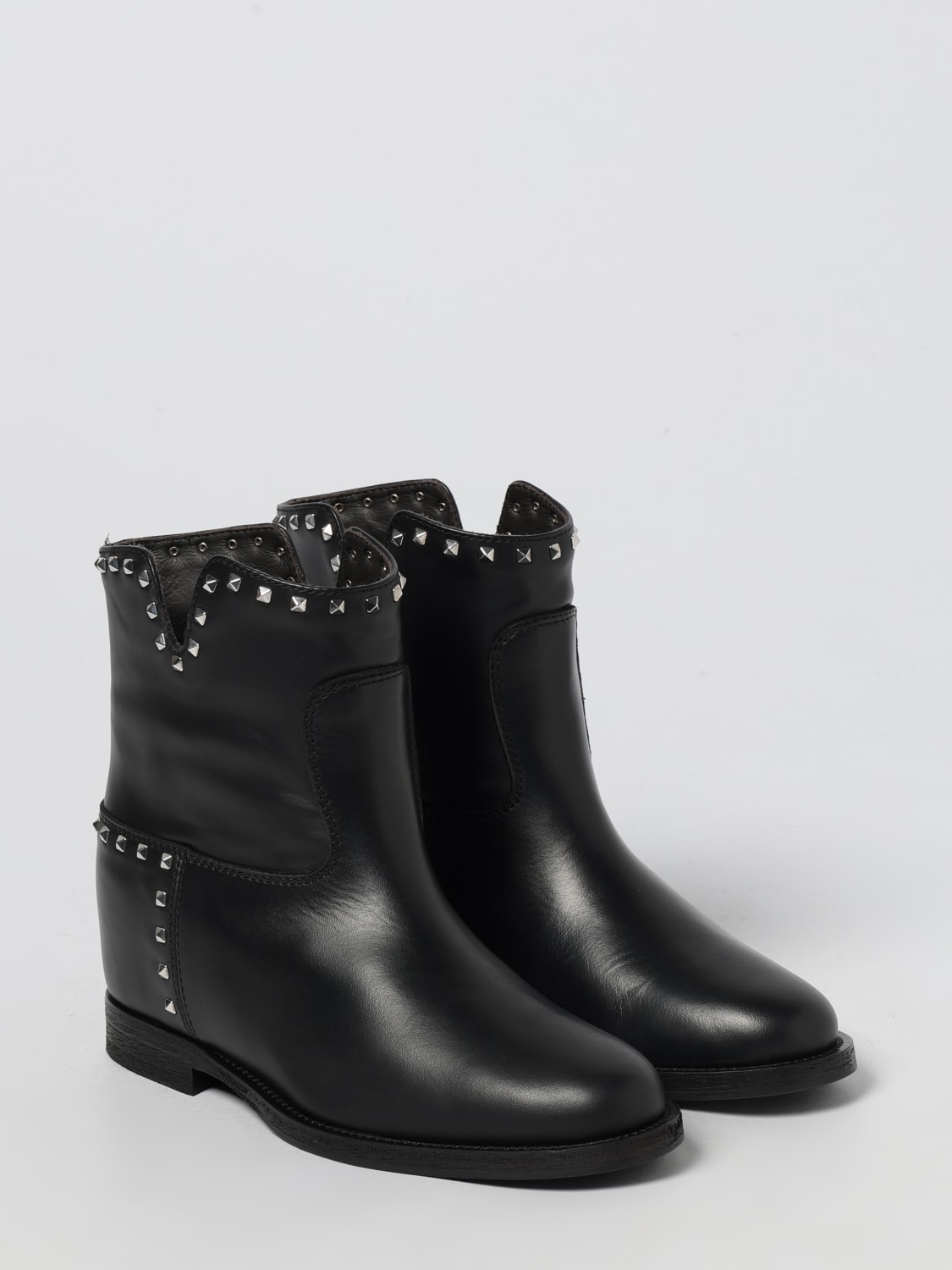 VIA ROMA 15 BOOTS: Shoes woman Via Roma 15, Black - Img 2