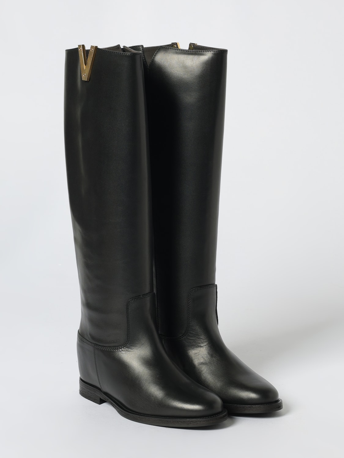 VIA ROMA 15 STIEFEL: Schuhe damen Via Roma 15, Schwarz - Img 2