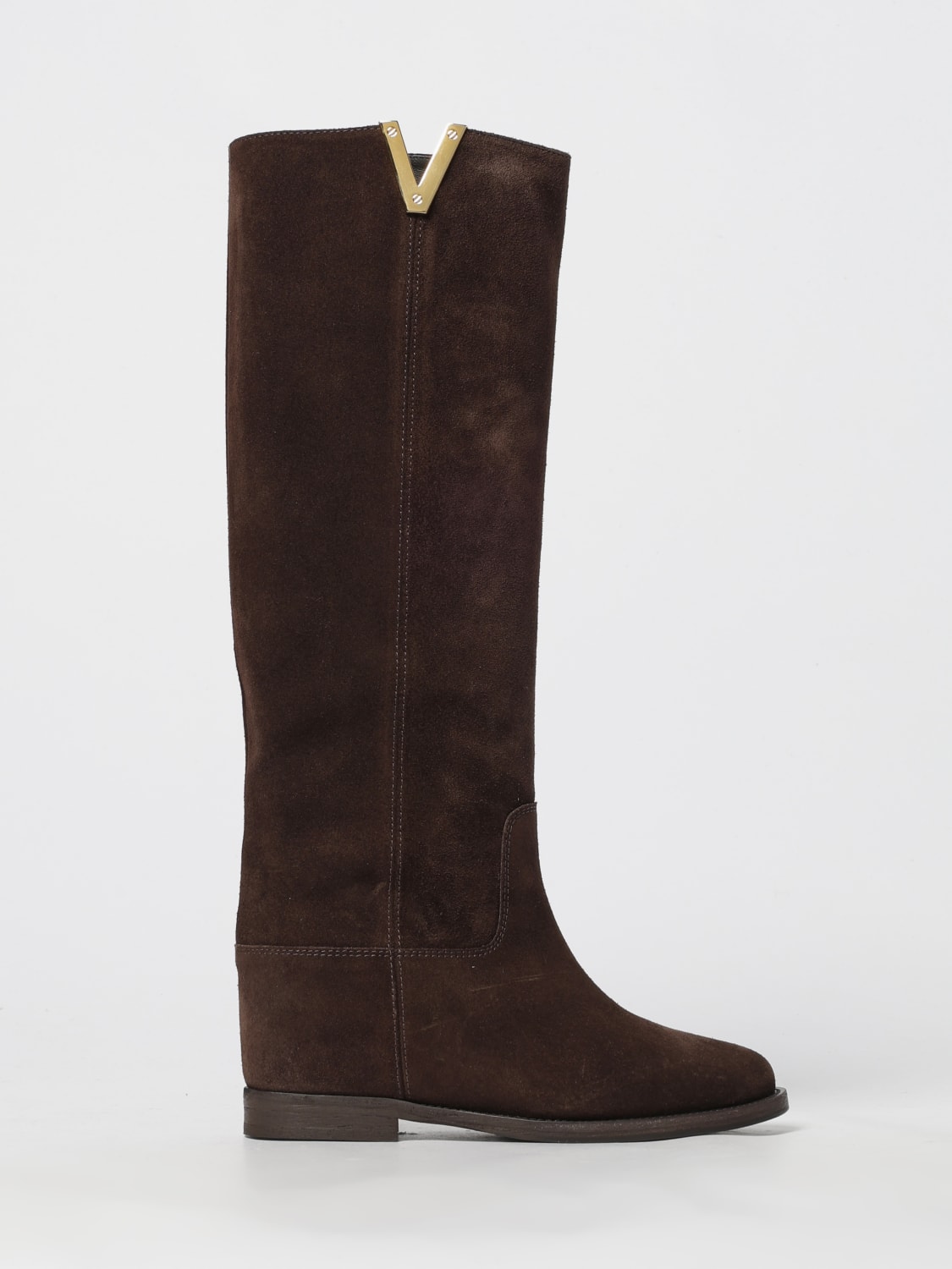 VIA ROMA 15 BOOTS: Shoes woman Via Roma 15, Brown - Img 1