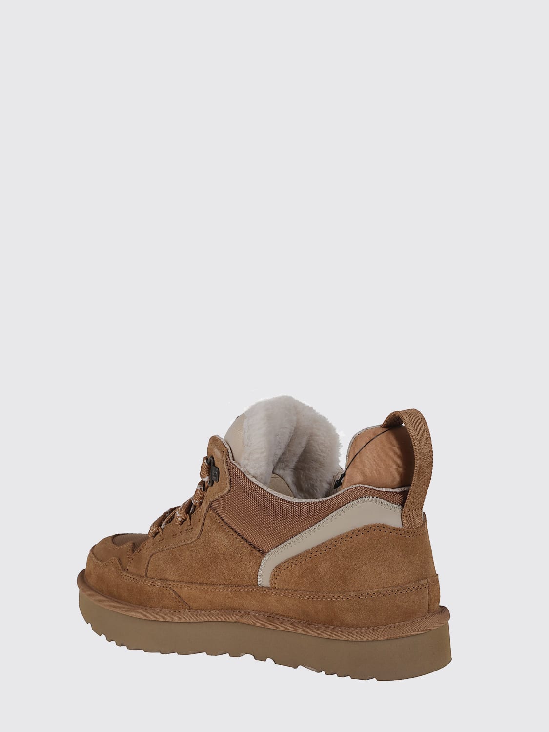 UGG SNEAKERS: Sneakers Lowmel UGG in camoscio e mesh , Nocciola - Img 3