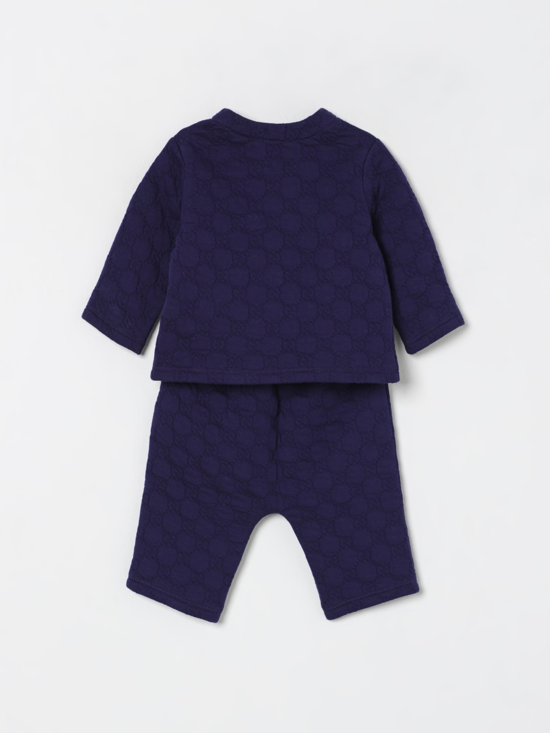 GUCCI BABY-OVERALL: Pack kinder Gucci, Blau - Img 2