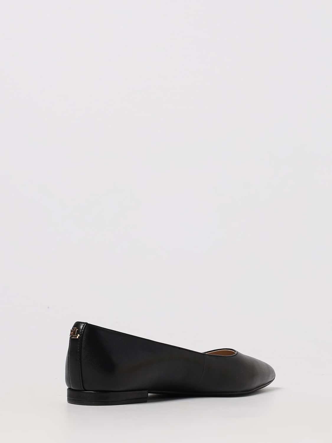 LAUREN RALPH LAUREN MANOLETINAS: Zapatos planos mujer Lauren Ralph Lauren, Negro - Img 3