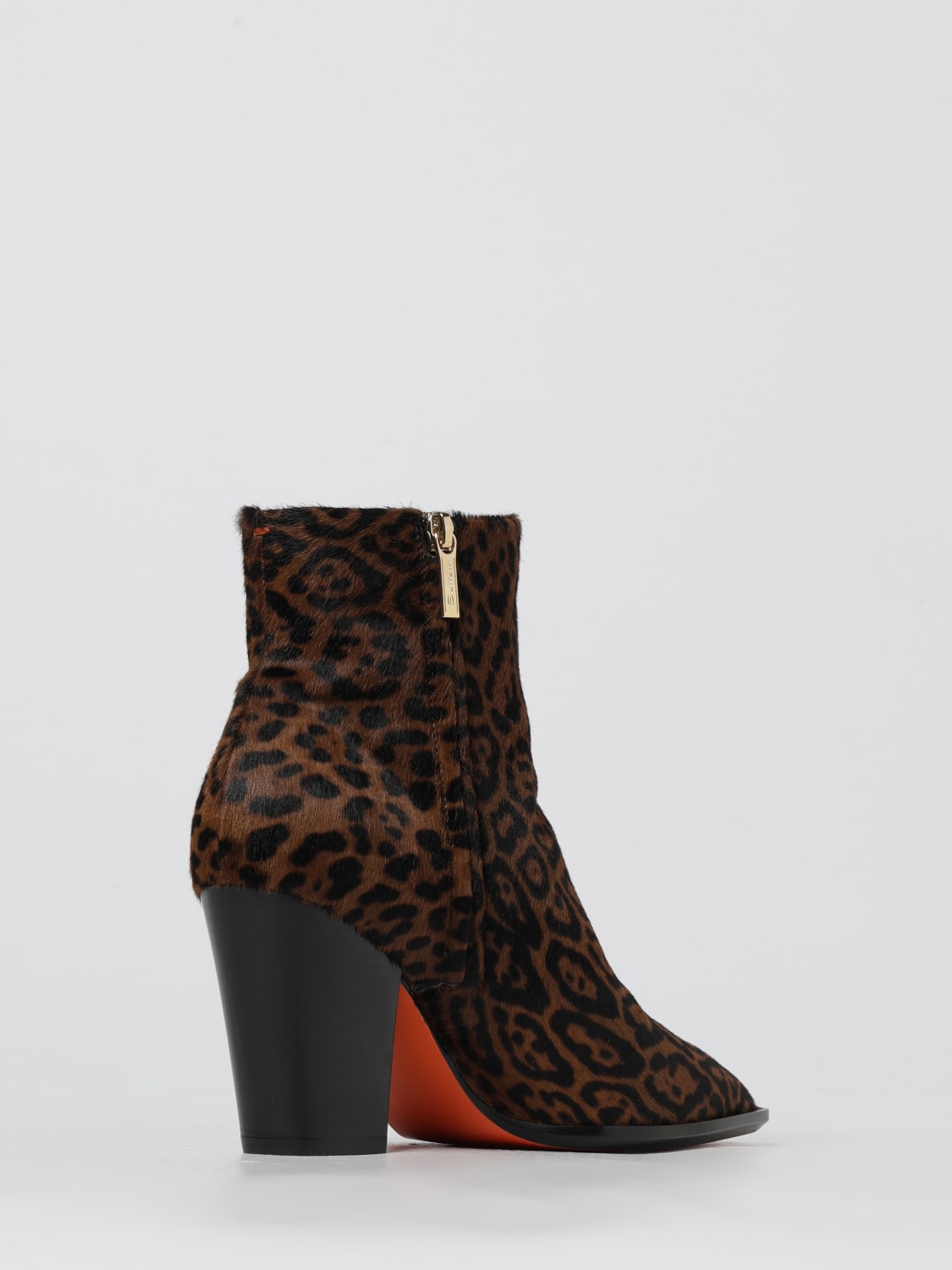 SANTONI BOOTS: Shoes woman Santoni, Brown - Img 3