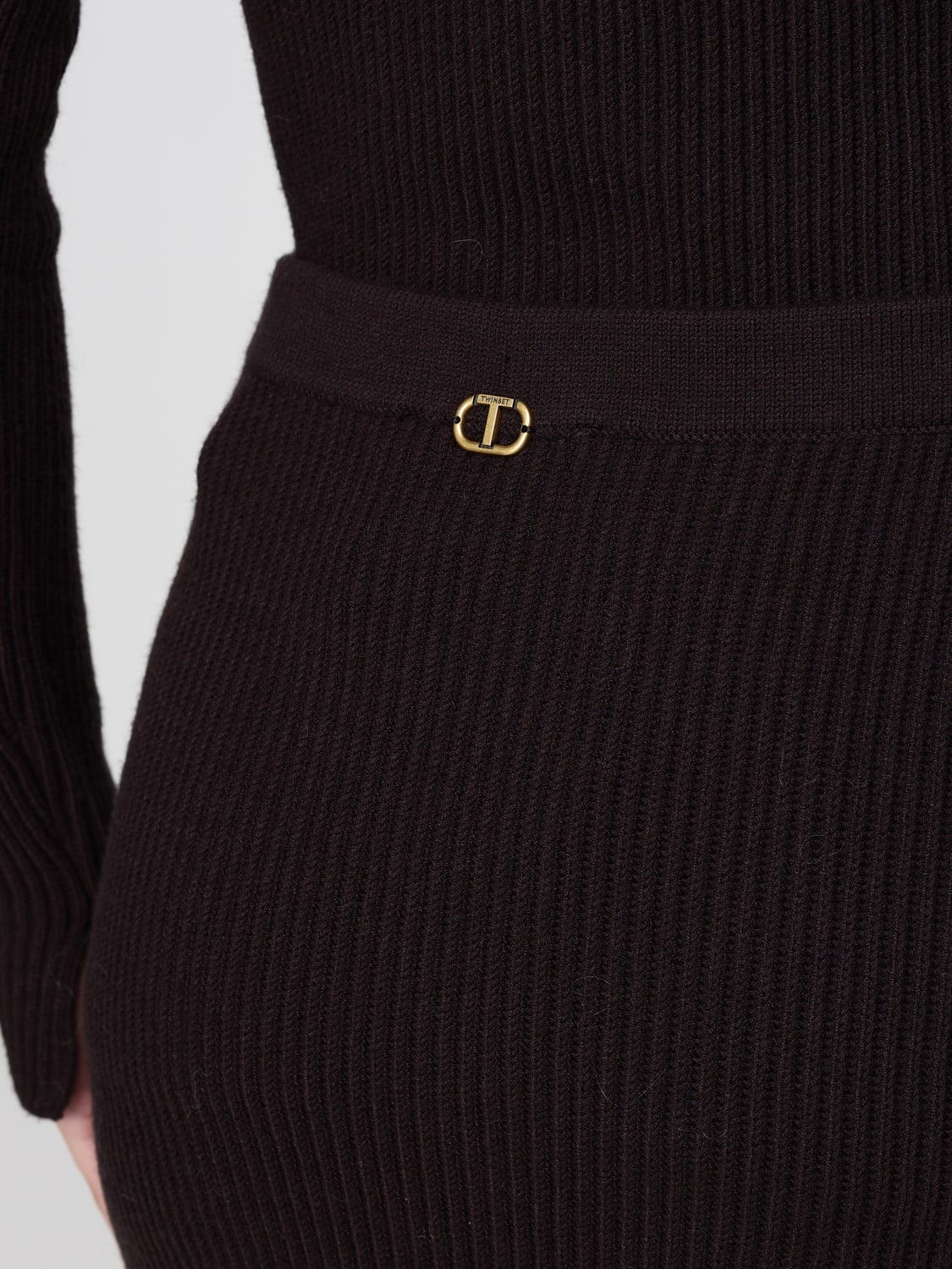 TWINSET JUPE: Jupe femme Twinset, Noir - Img 4