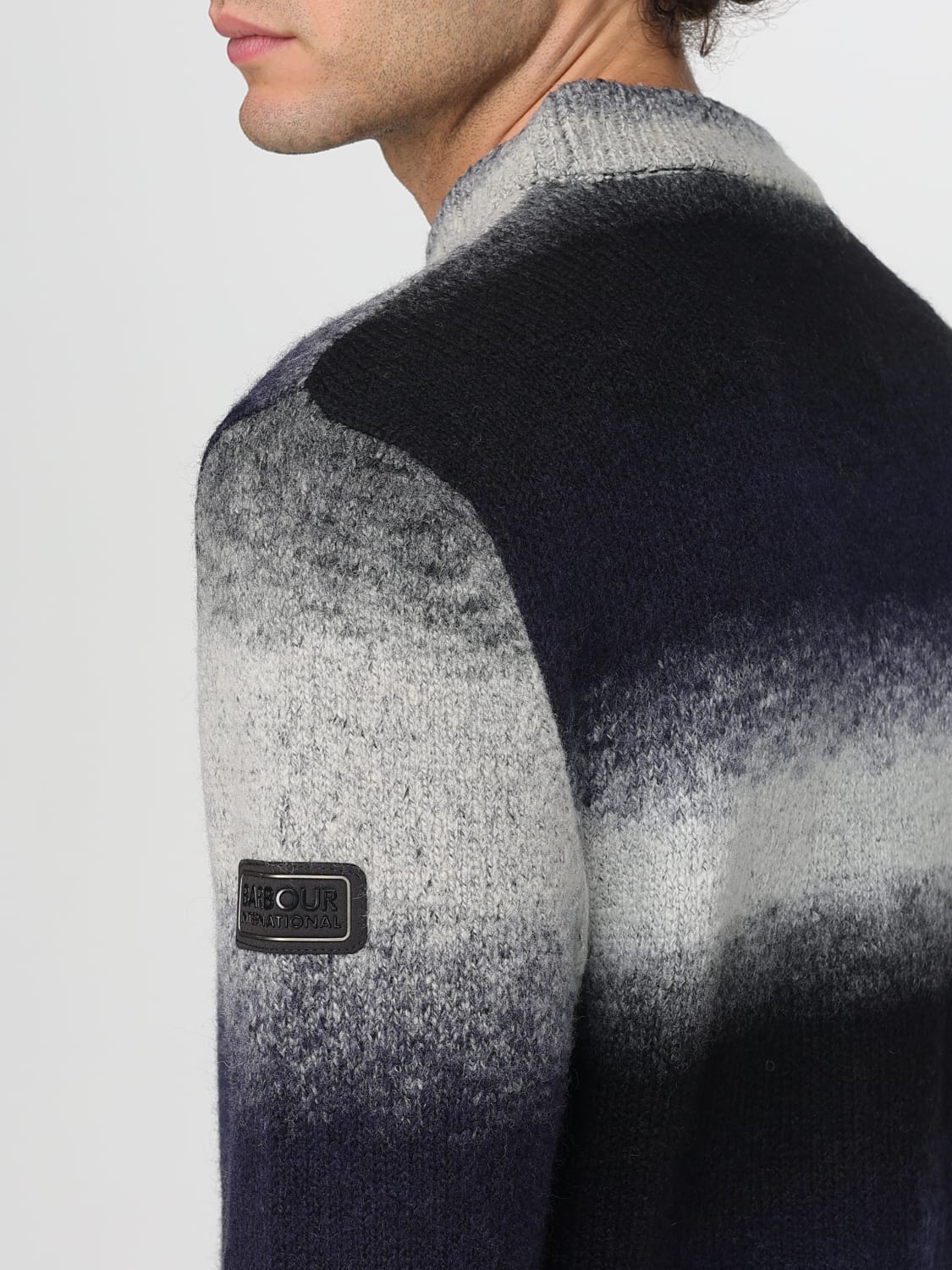 BARBOUR SWEATER: Sweater men Barbour, Black - Img 3