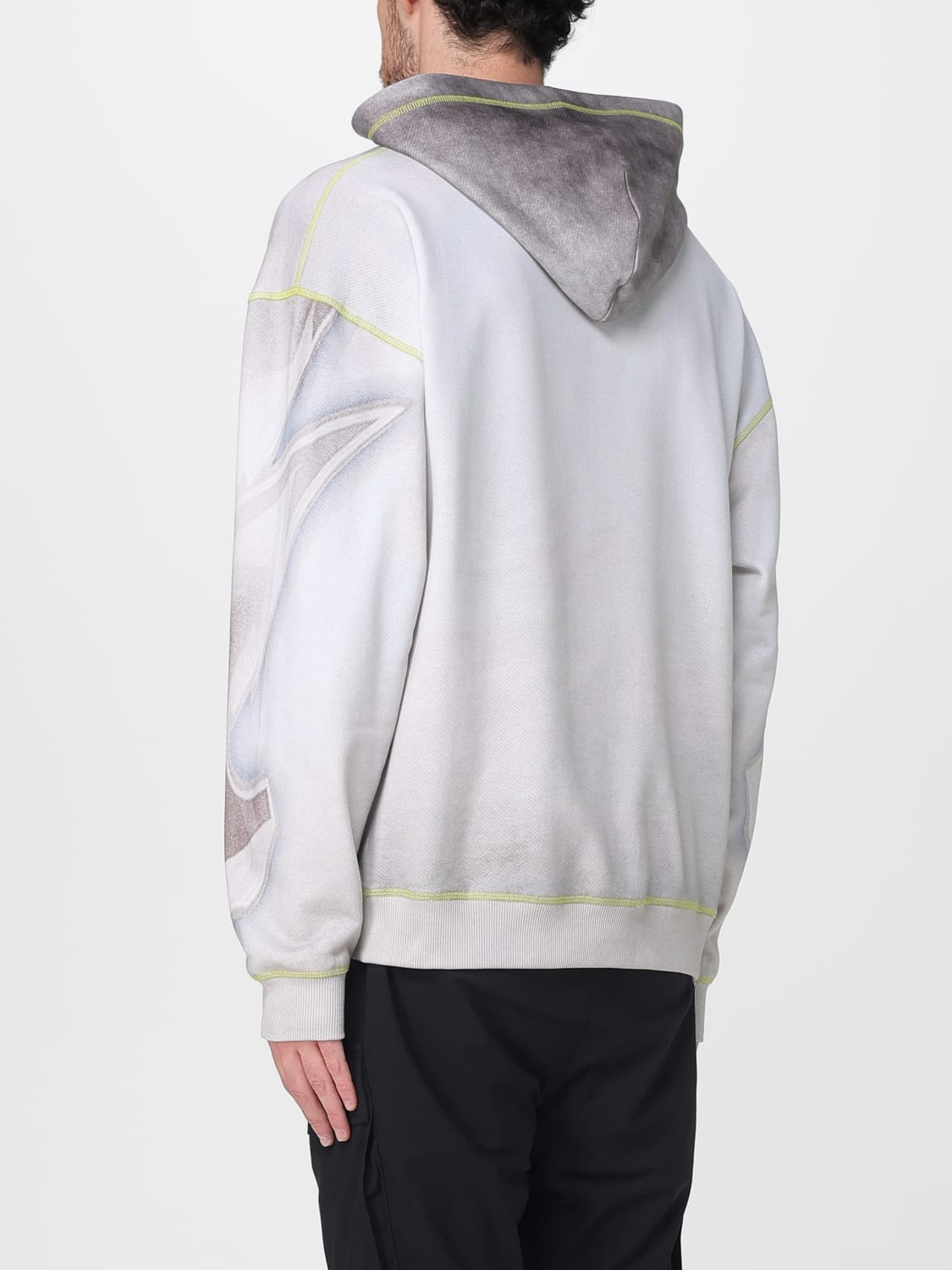 DIESEL SWEATSHIRT: Sweatshirt men Diesel, Grey - Img 2