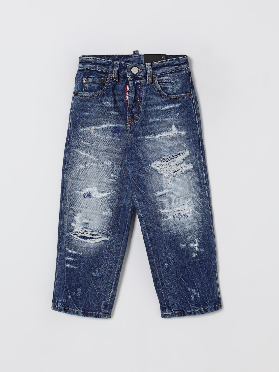 DSQUARED2 JEANS: Jeans kinder Dsquared2, Blau - Img 1