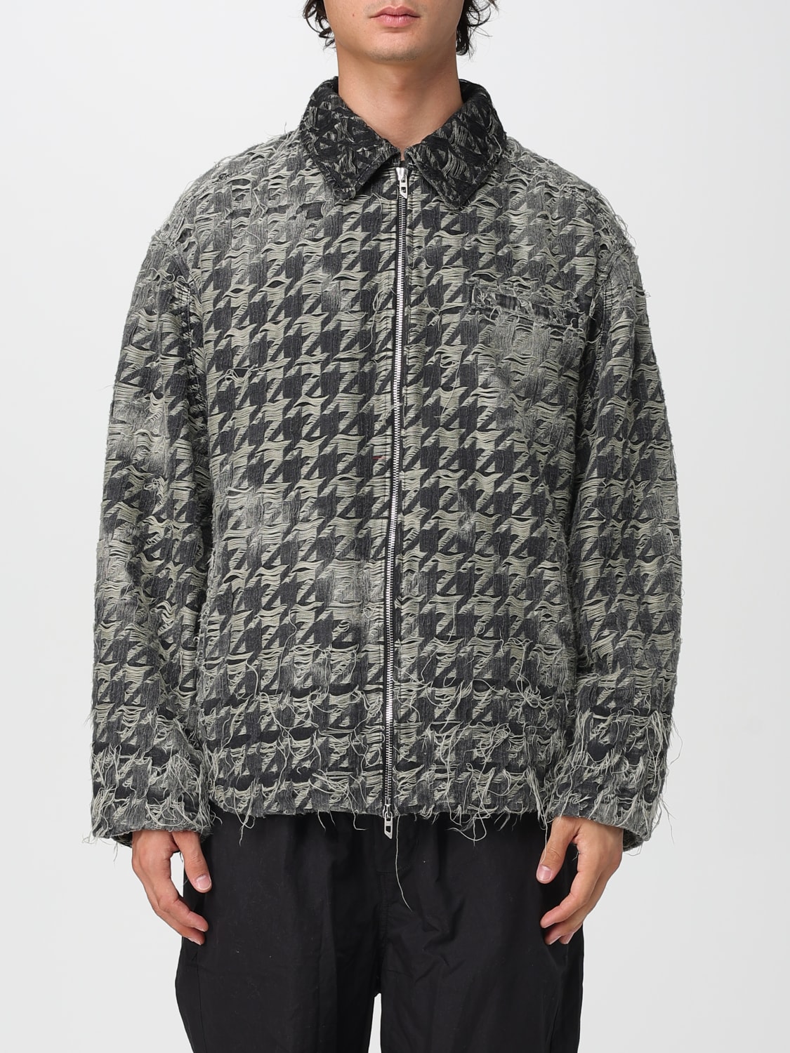 DIESEL JACKET: Jacket men Diesel, Grey - Img 1