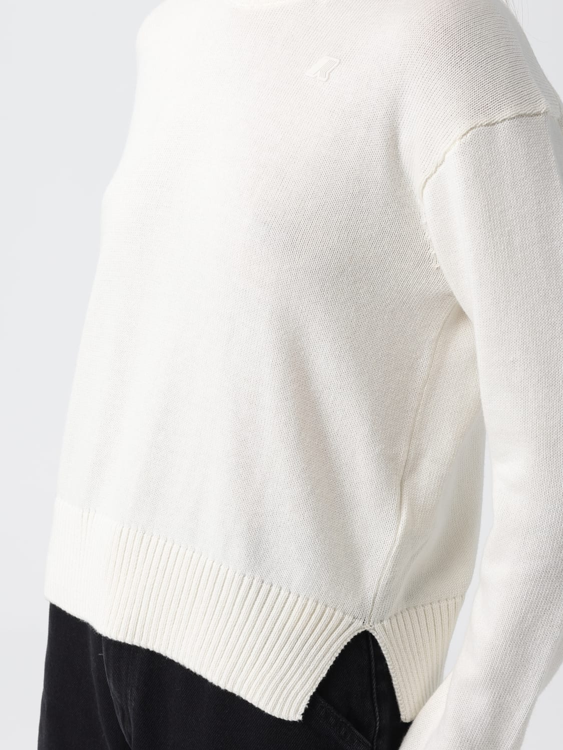 K-WAY SWEATER: Sweater woman K-way, White - Img 3