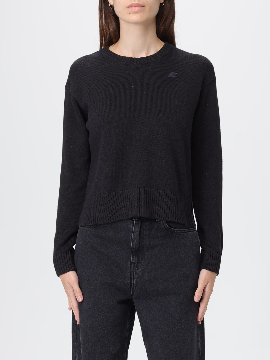 K-WAY PULL: Pull femme K-way, Noir - Img 1