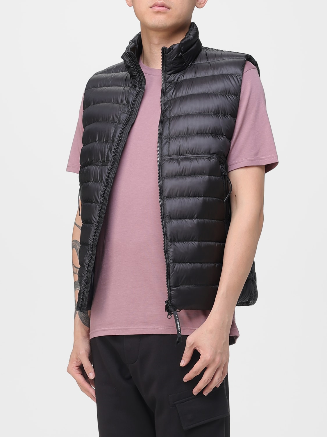 C.P. COMPANY WESTE: Weste herren C.P. Company, Schwarz - Img 4