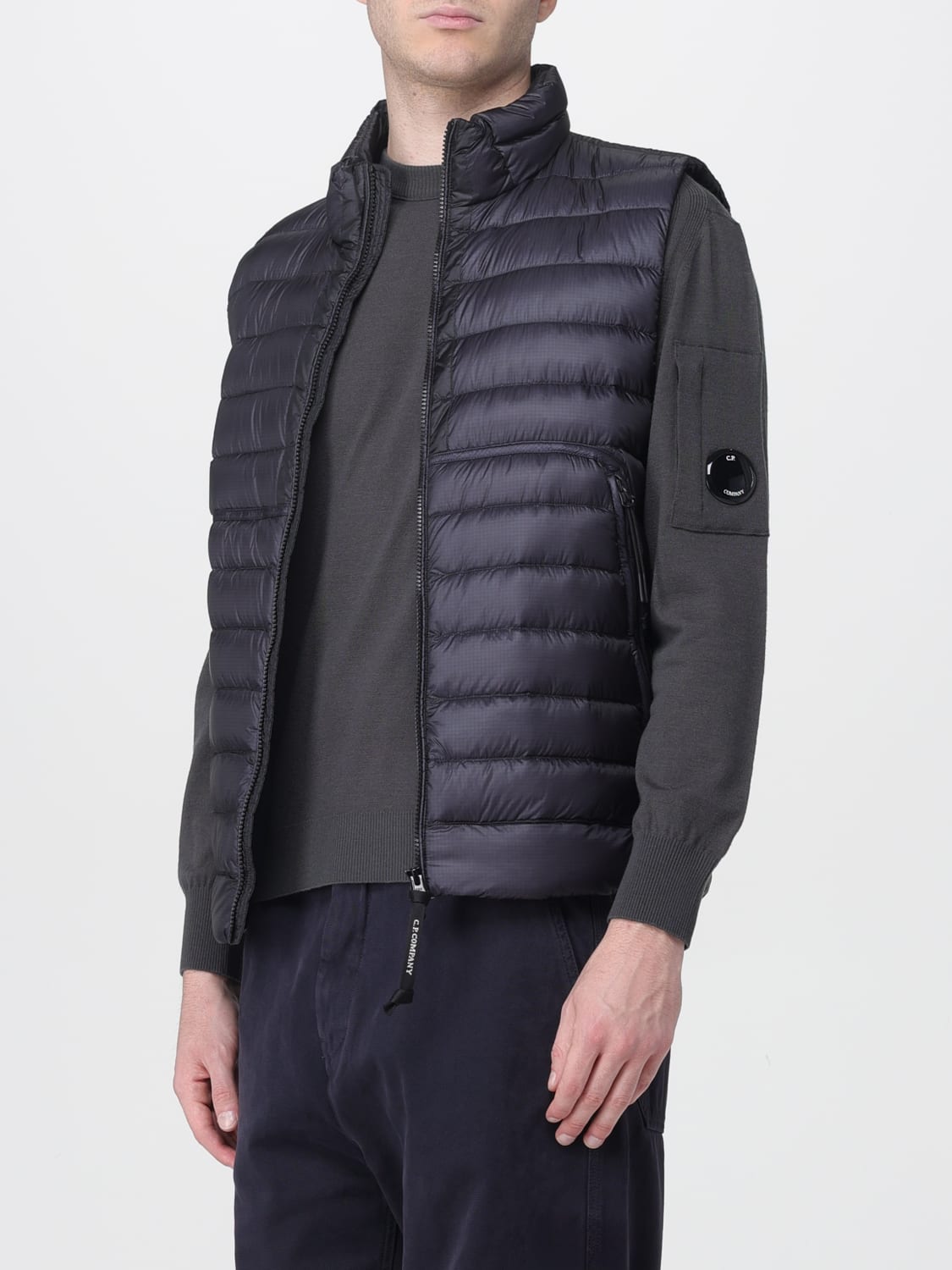 C.P. COMPANY SUIT VEST: Suit vest men C.P. Company, Blue - Img 3