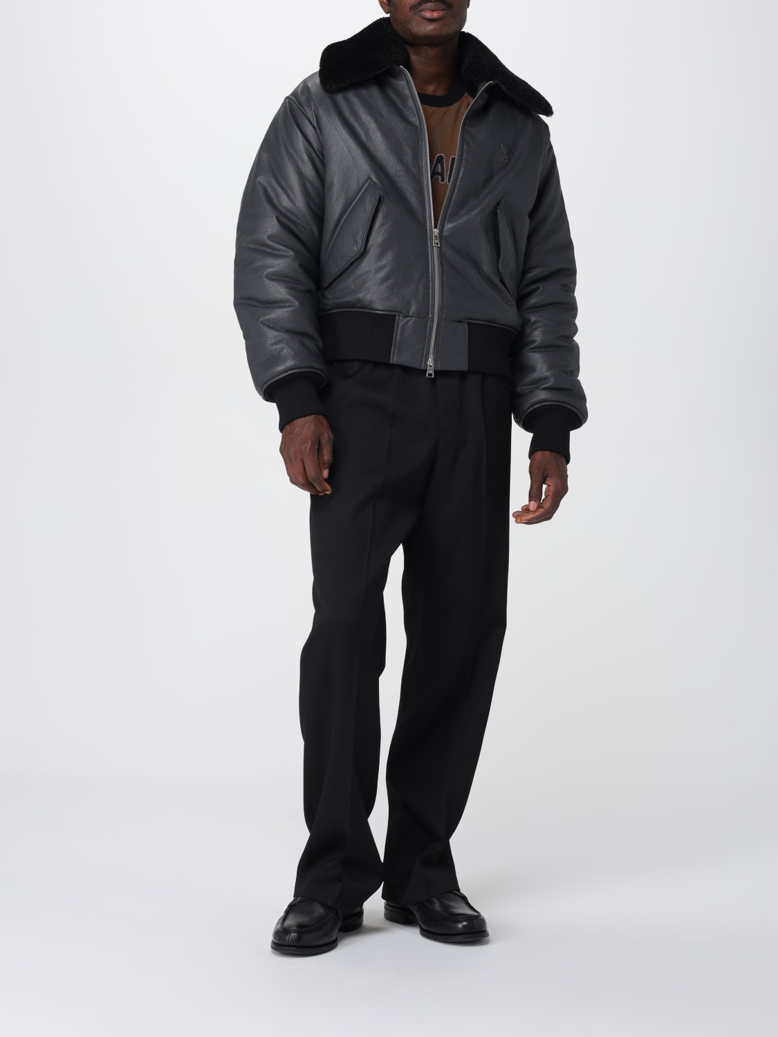 AMI PARIS JACKET: Jacket men Ami Paris, Grey - Img 2