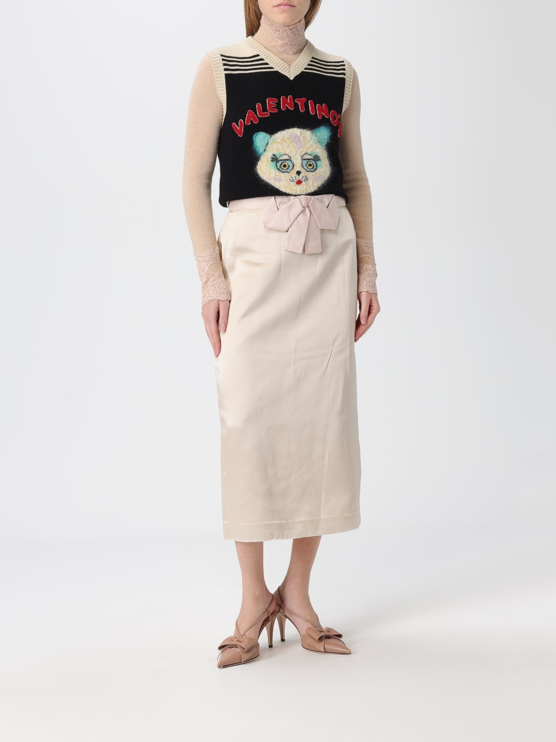 VALENTINO JERSEY: Jersey mujer Valentino, Rosa - Img 2