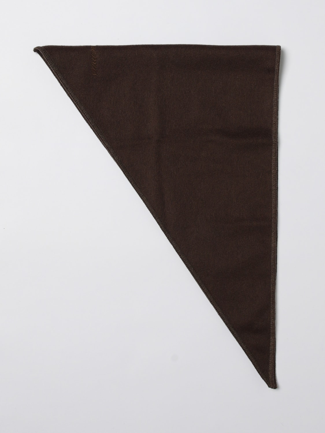 JACQUEMUS FOULARD: écharpe femme Jacquemus, Marron - Img 1