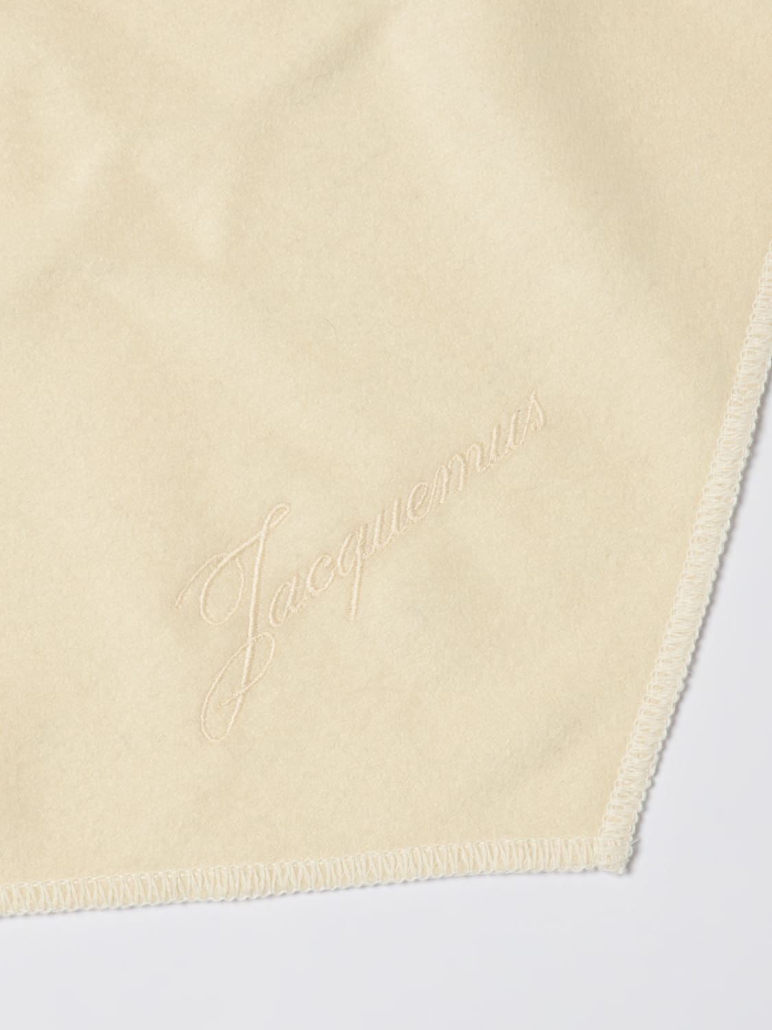 JACQUEMUS NECK SCARF: Scarf woman Jacquemus, Cream - Img 2