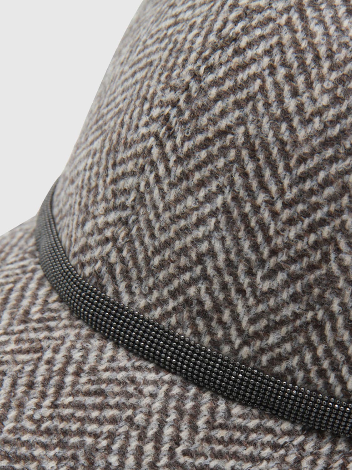 BRUNELLO CUCINELLI HAT: Hat woman Brunello Cucinelli, Brown - Img 2