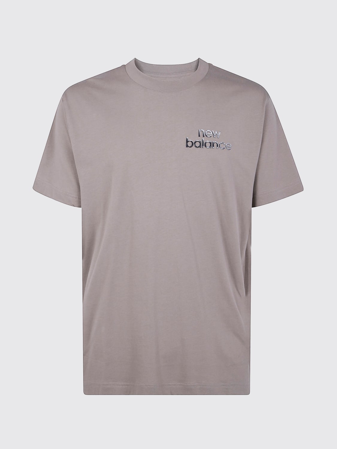 NEW BALANCE T-SHIRT: T-shirt herren New Balance, Mud - Img 1