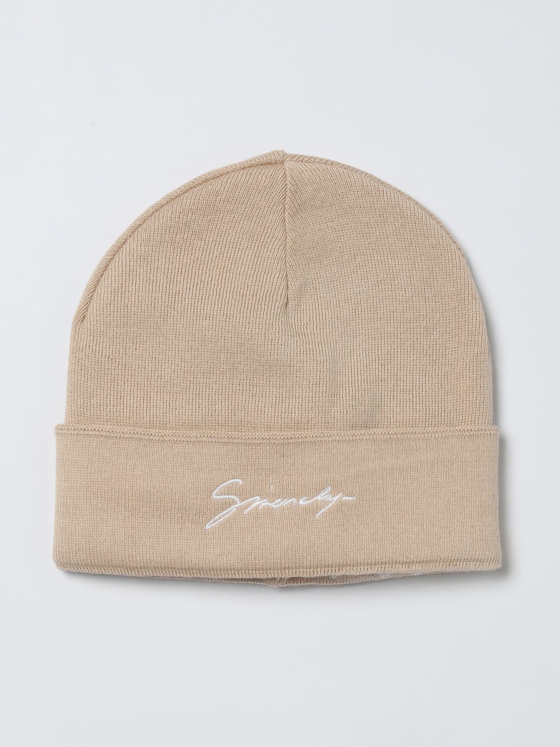 GIVENCHY HAT: Hat kids Givenchy, Yellow Cream - Img 1