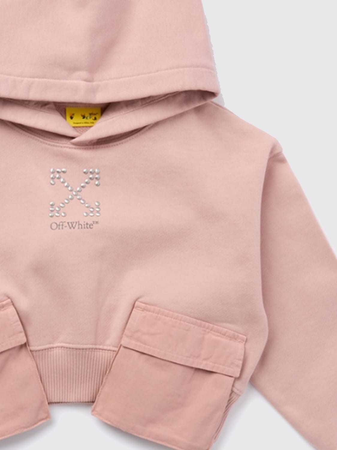 OFF-WHITE KIDS PULLOVER: Pullover kinder Off-white Kids, Pink - Img 3