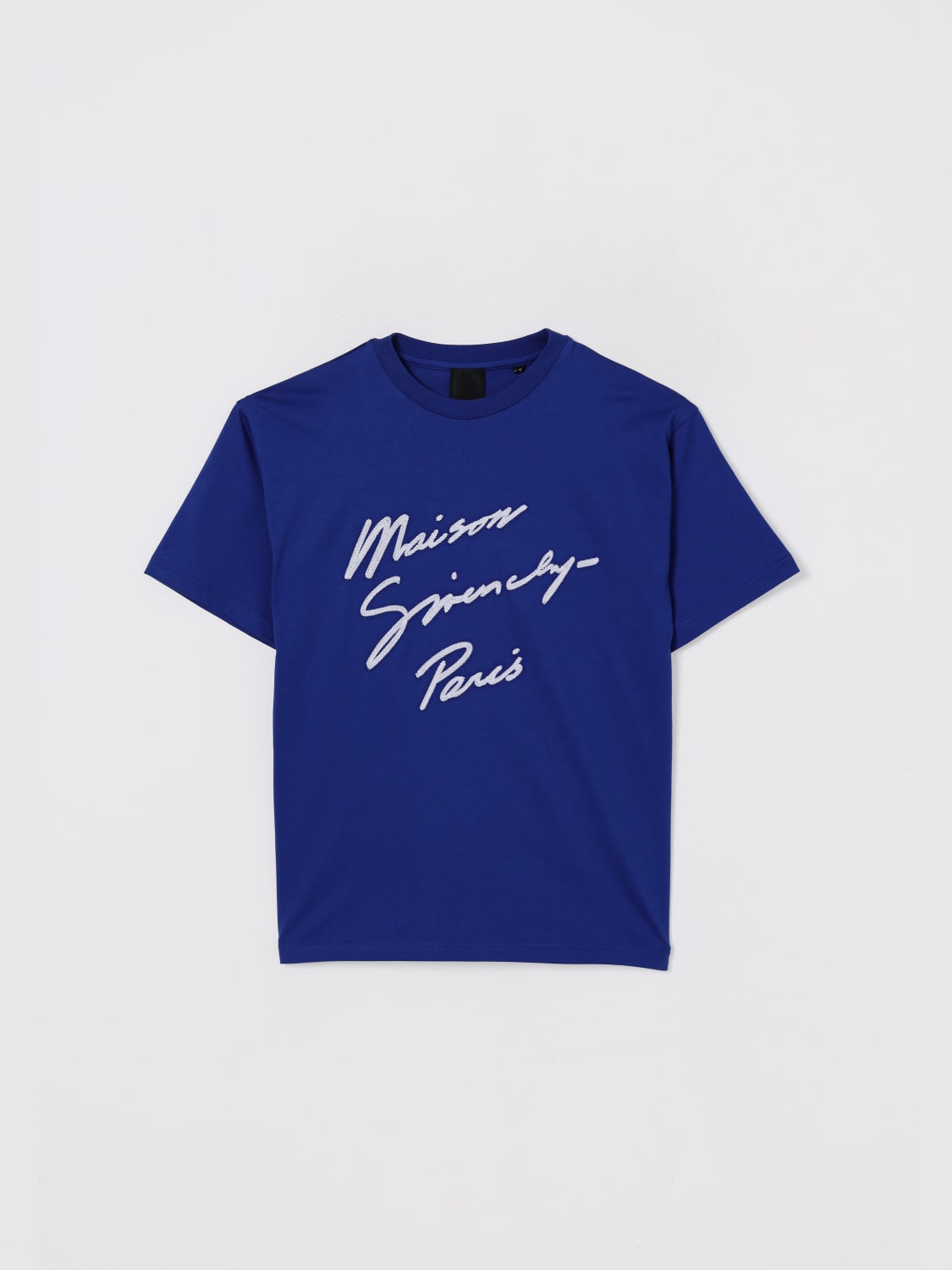 GIVENCHY T-SHIRT: T-shirt kids Givenchy, Blue - Img 1