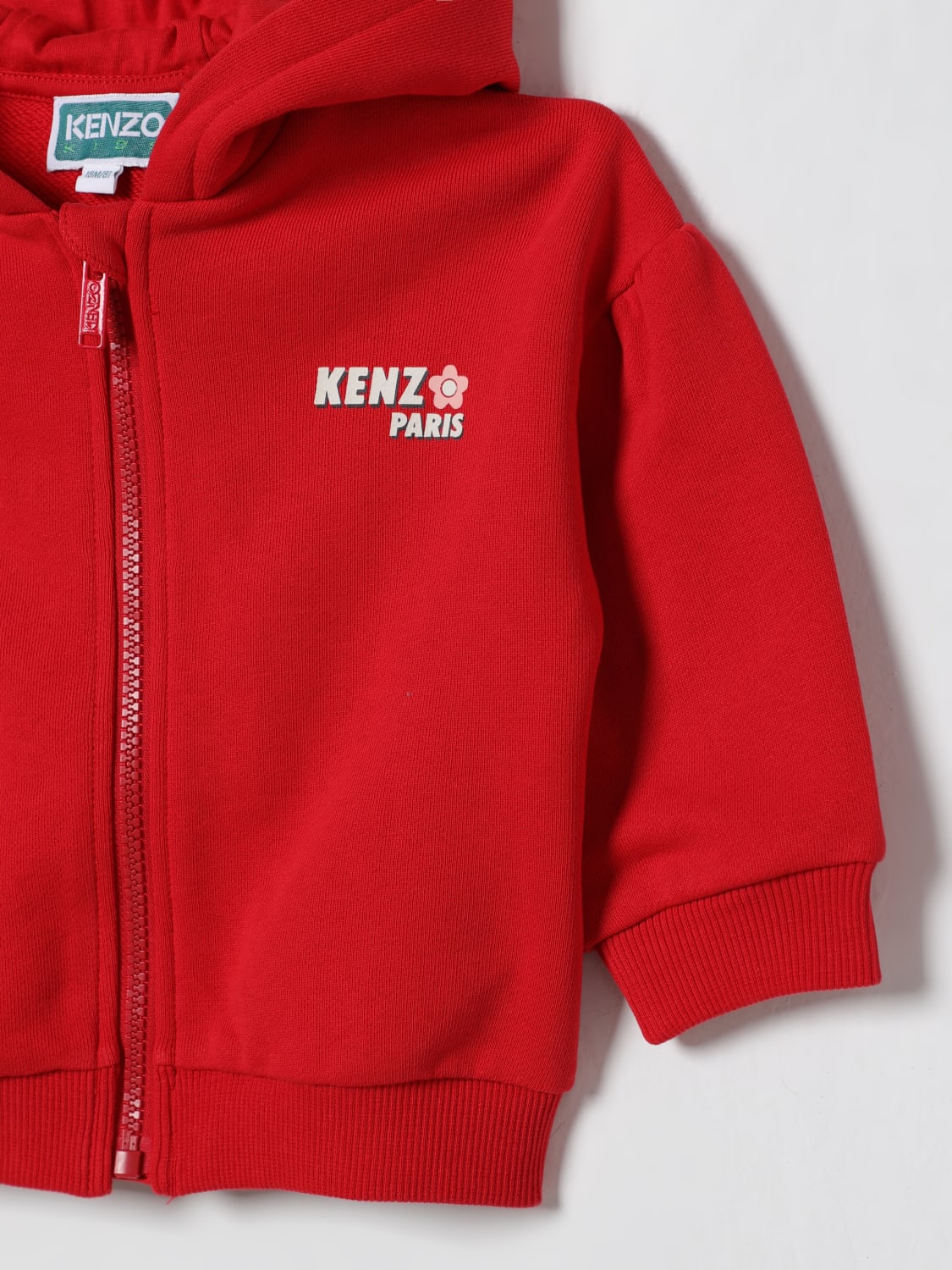 KENZO KIDS SWEATER: Sweater kids Kenzo Kids, Red - Img 3