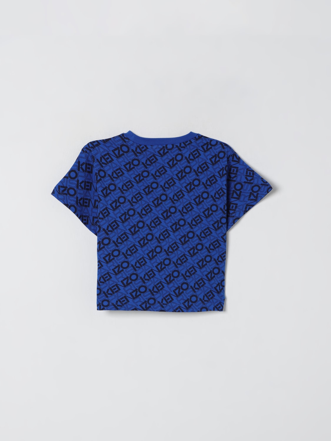 KENZO KIDS T-SHIRT: T-shirt kinder Kenzo Kids, Blau - Img 2