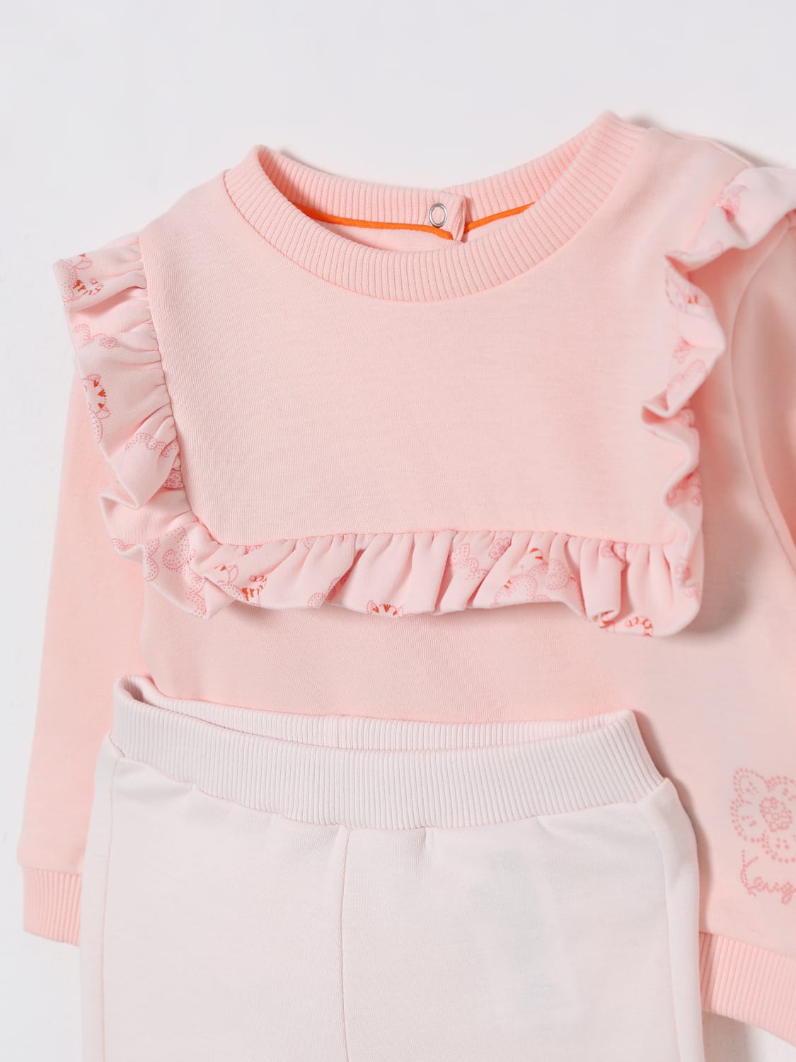 KENZO KIDS JUMPSUIT: Romper kids Kenzo Kids, Pink - Img 3