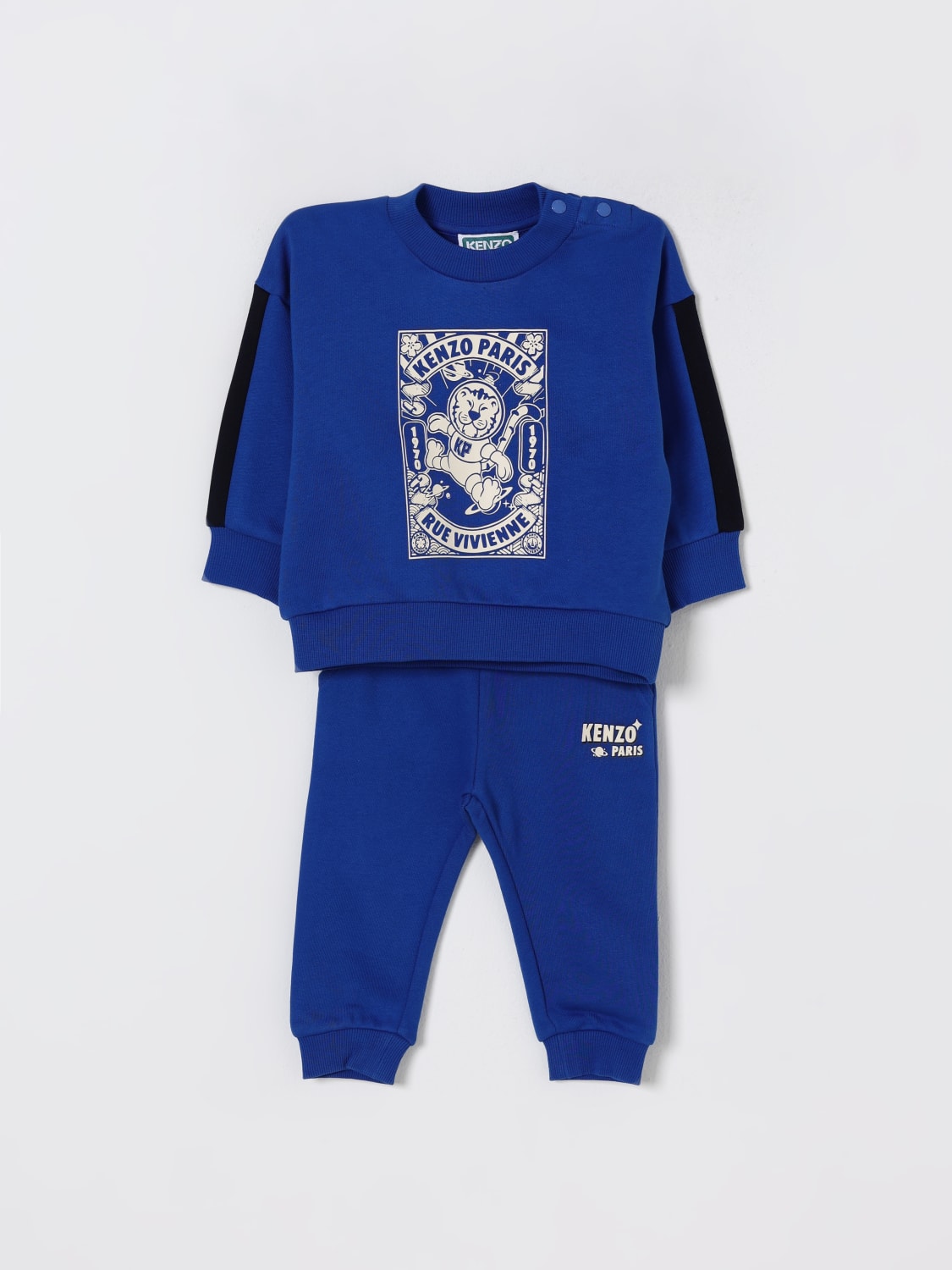 KENZO KIDS MONO: Pelele niños Kenzo Kids, Azul Oscuro - Img 1