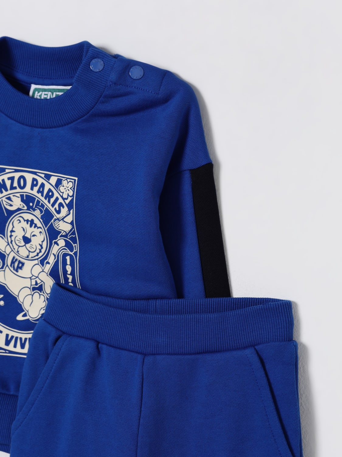 KENZO KIDS MONO: Pelele niños Kenzo Kids, Azul Oscuro - Img 3