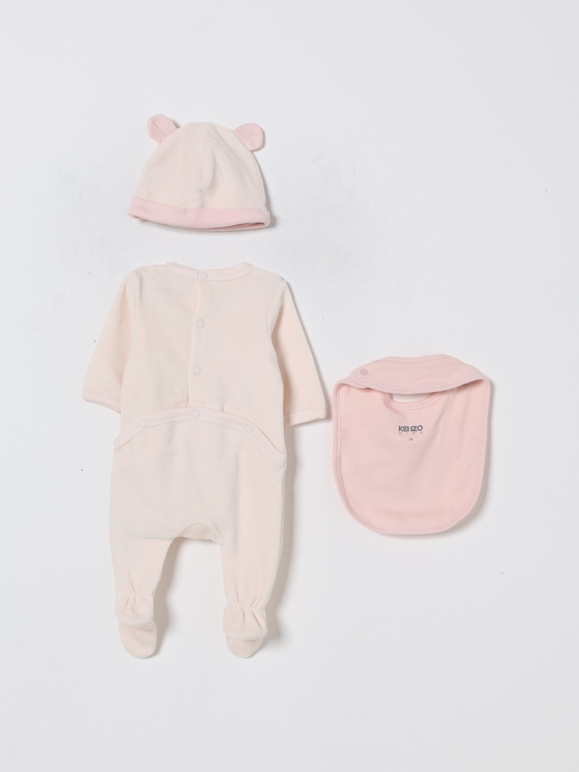 KENZO KIDS BABY-OVERALL: Pack kinder Kenzo Kids, Pink - Img 2