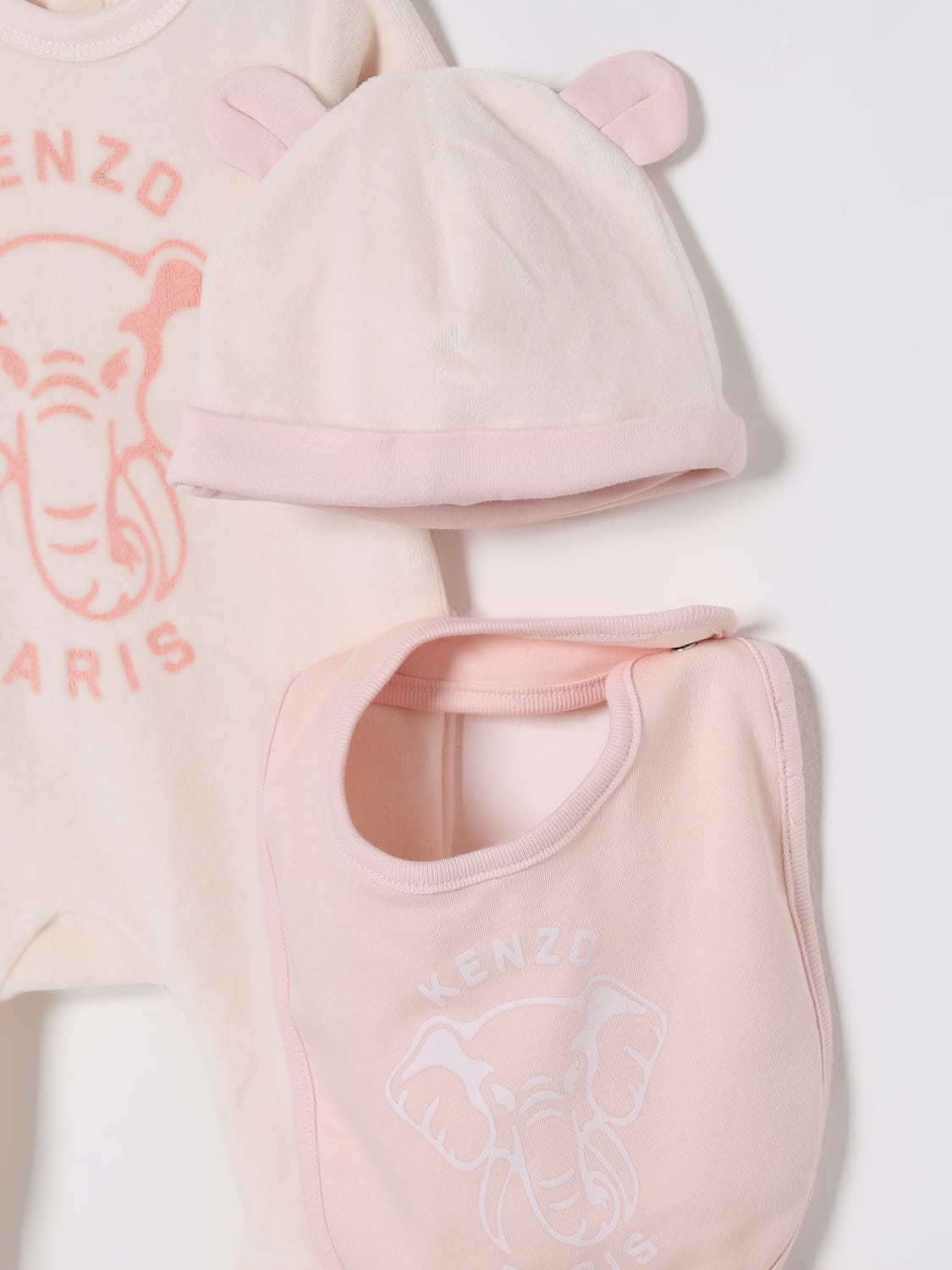 KENZO KIDS BABY-OVERALL: Pack kinder Kenzo Kids, Pink - Img 3