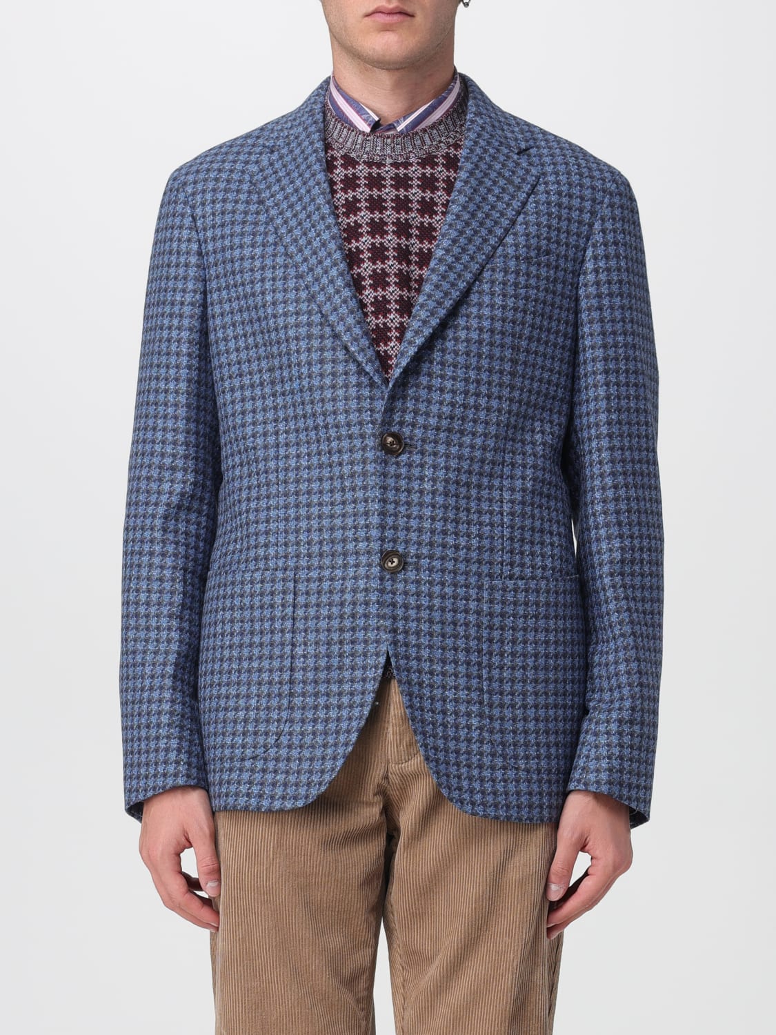 ETRO JACKET: Jacket men Etro, Blue - Img 1