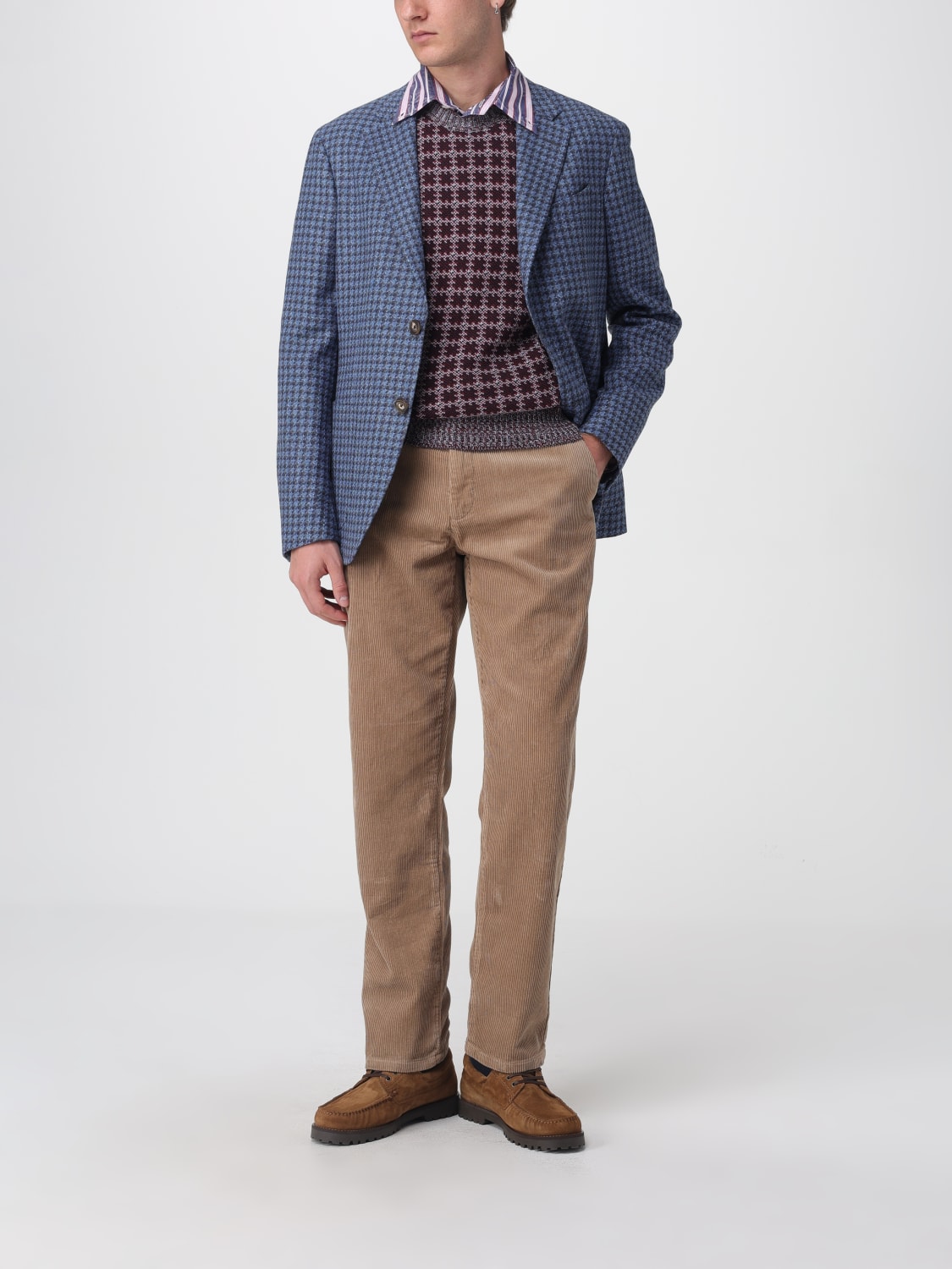 ETRO JACKET: Jacket men Etro, Blue - Img 2