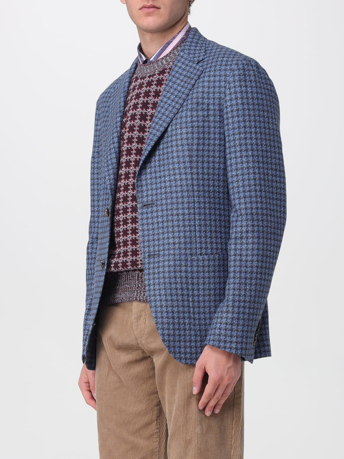 ETRO JACKET: Jacket men Etro, Blue - Img 4