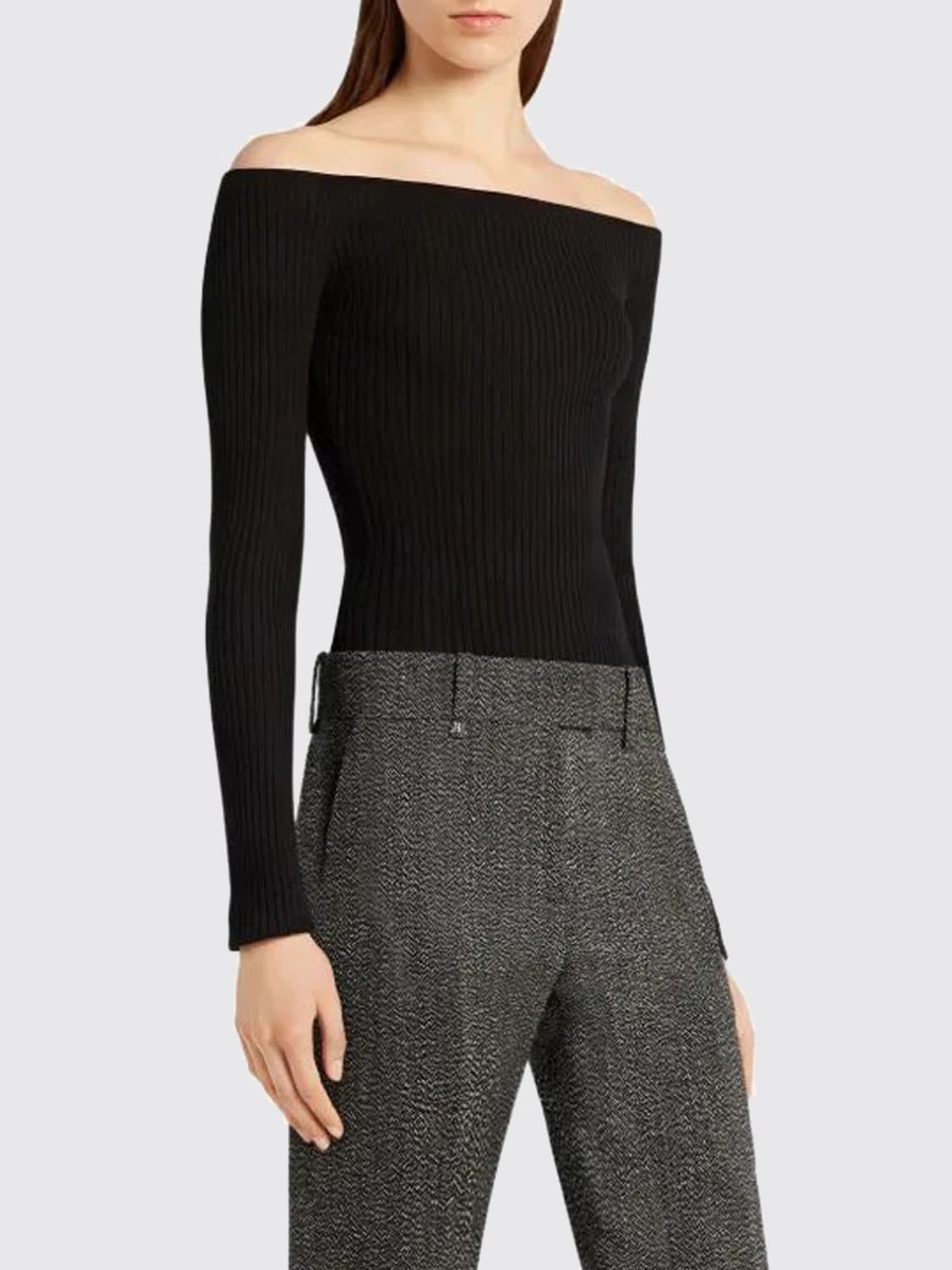 COURRÈGES TOP: Top woman CourrÈges, Black - Img 3