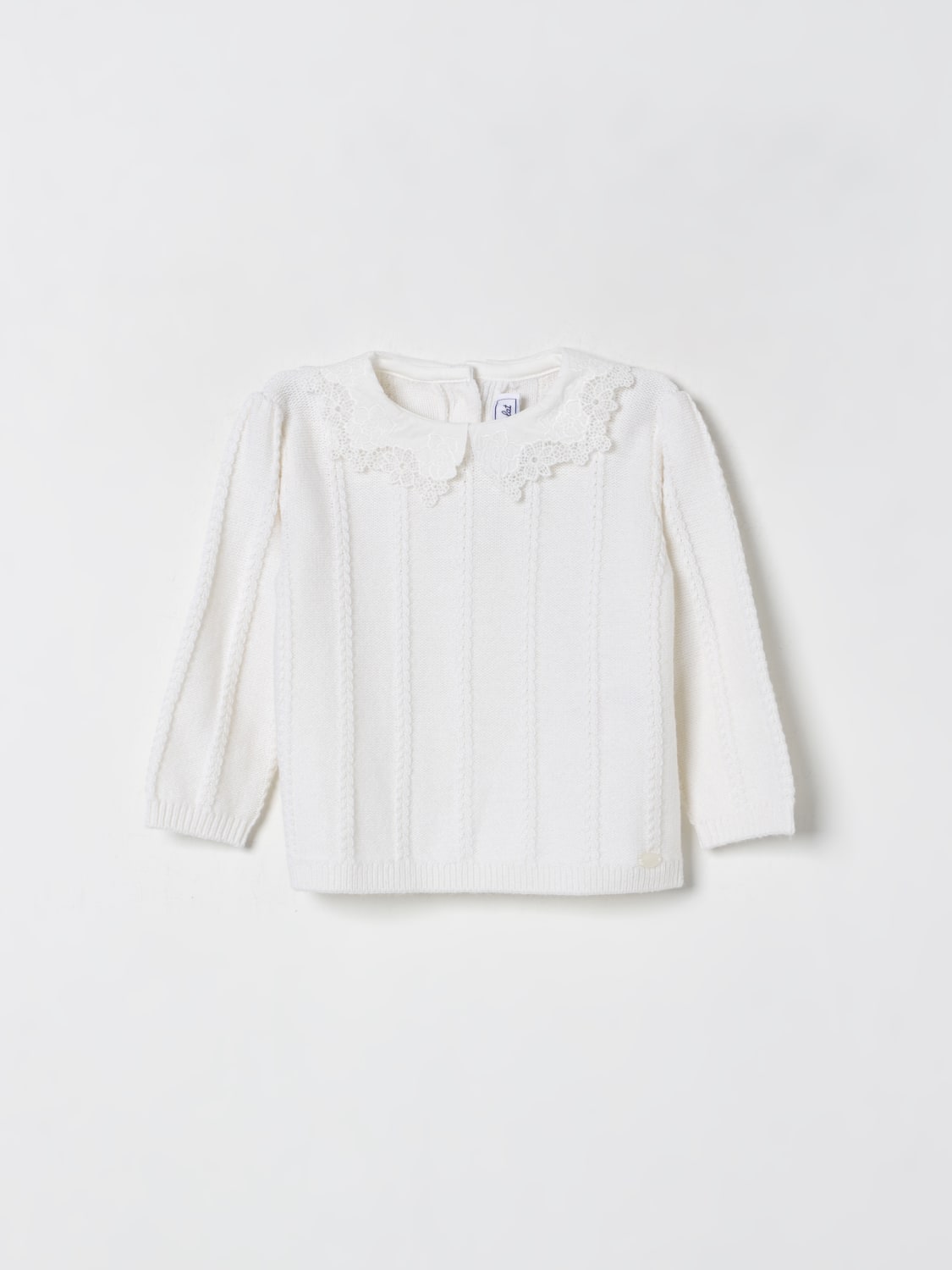 TARTINE ET CHOCOLAT SWEATER: Sweater kids Tartine Et Chocolat, Pearl - Img 1