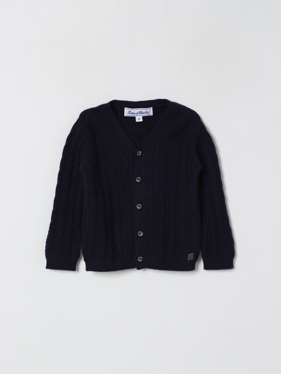 TARTINE ET CHOCOLAT JERSEY: Jersey niños Tartine Et Chocolat, Marino - Img 1