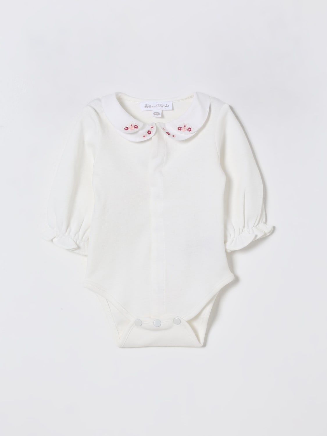 TARTINE ET CHOCOLAT BODYSUIT: Sweater kids Tartine Et Chocolat, Pearl - Img 1