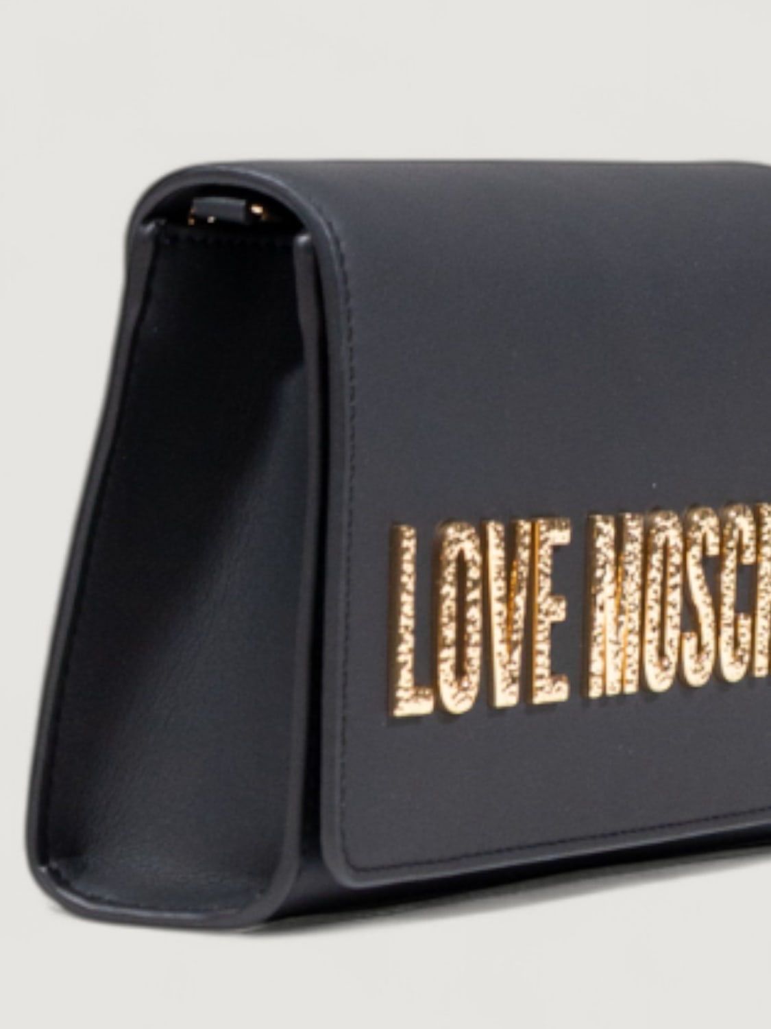 LOVE MOSCHINO CROSSBODY BAG: Mini bag woman Love Moschino, Black - Img 3
