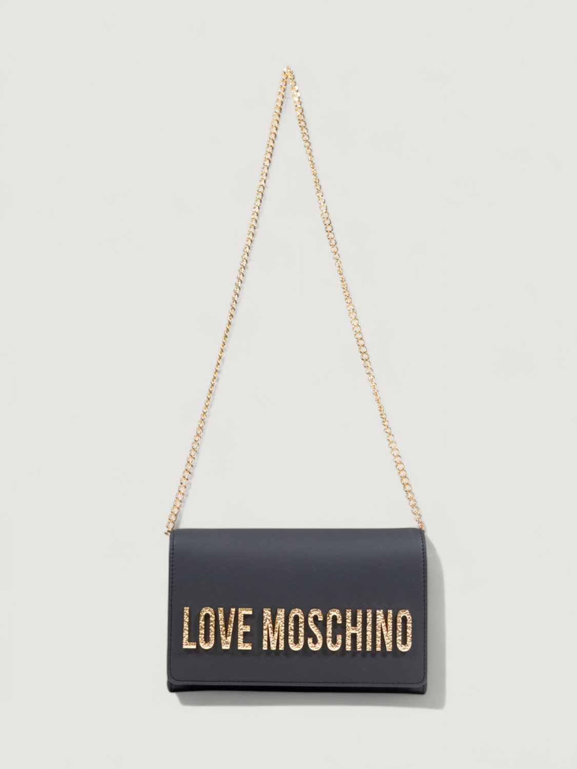 LOVE MOSCHINO CROSSBODY BAG: Mini bag woman Love Moschino, Black - Img 4