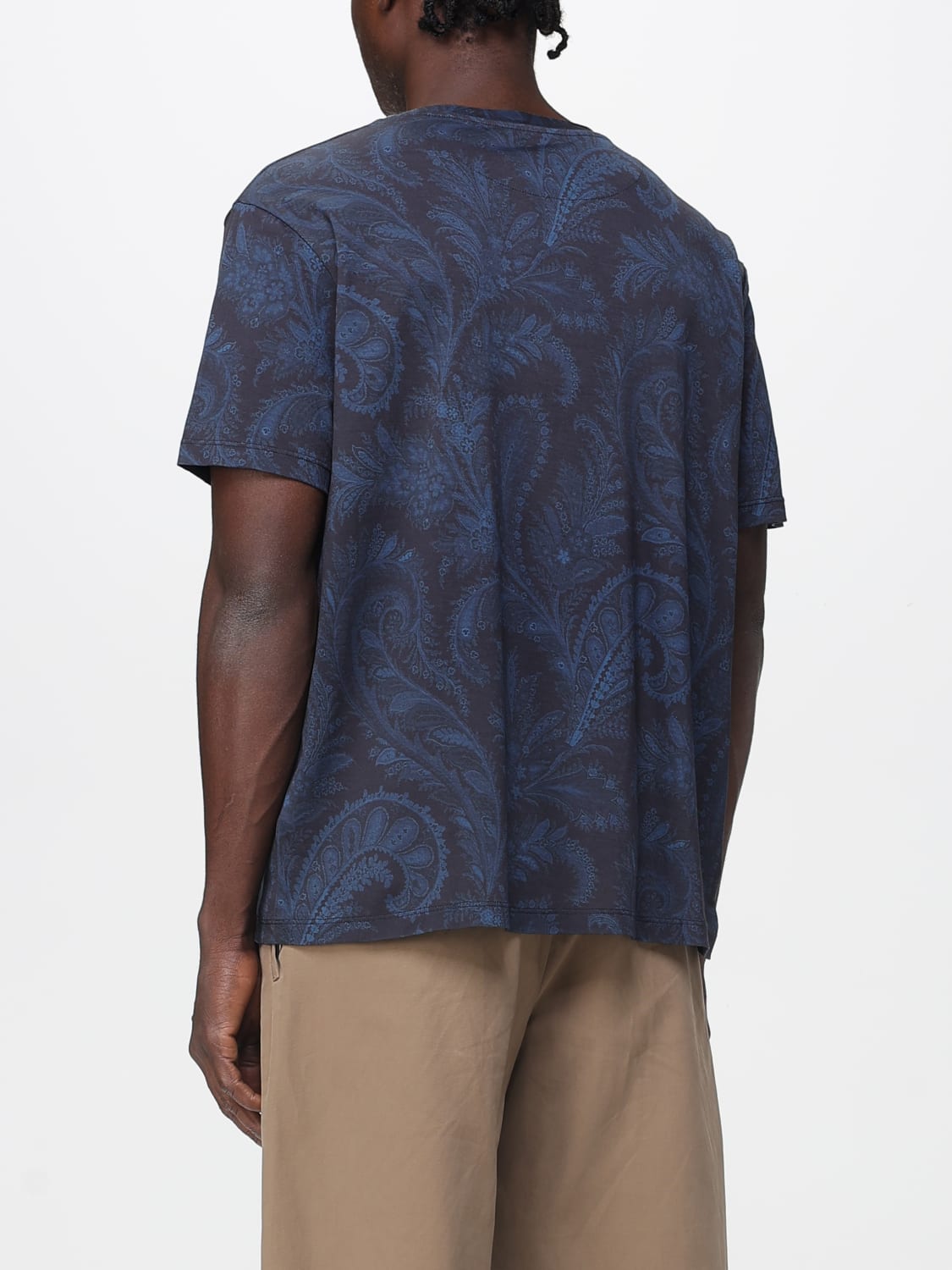 ETRO T-SHIRT: T-shirt herren Etro, Blau - Img 3