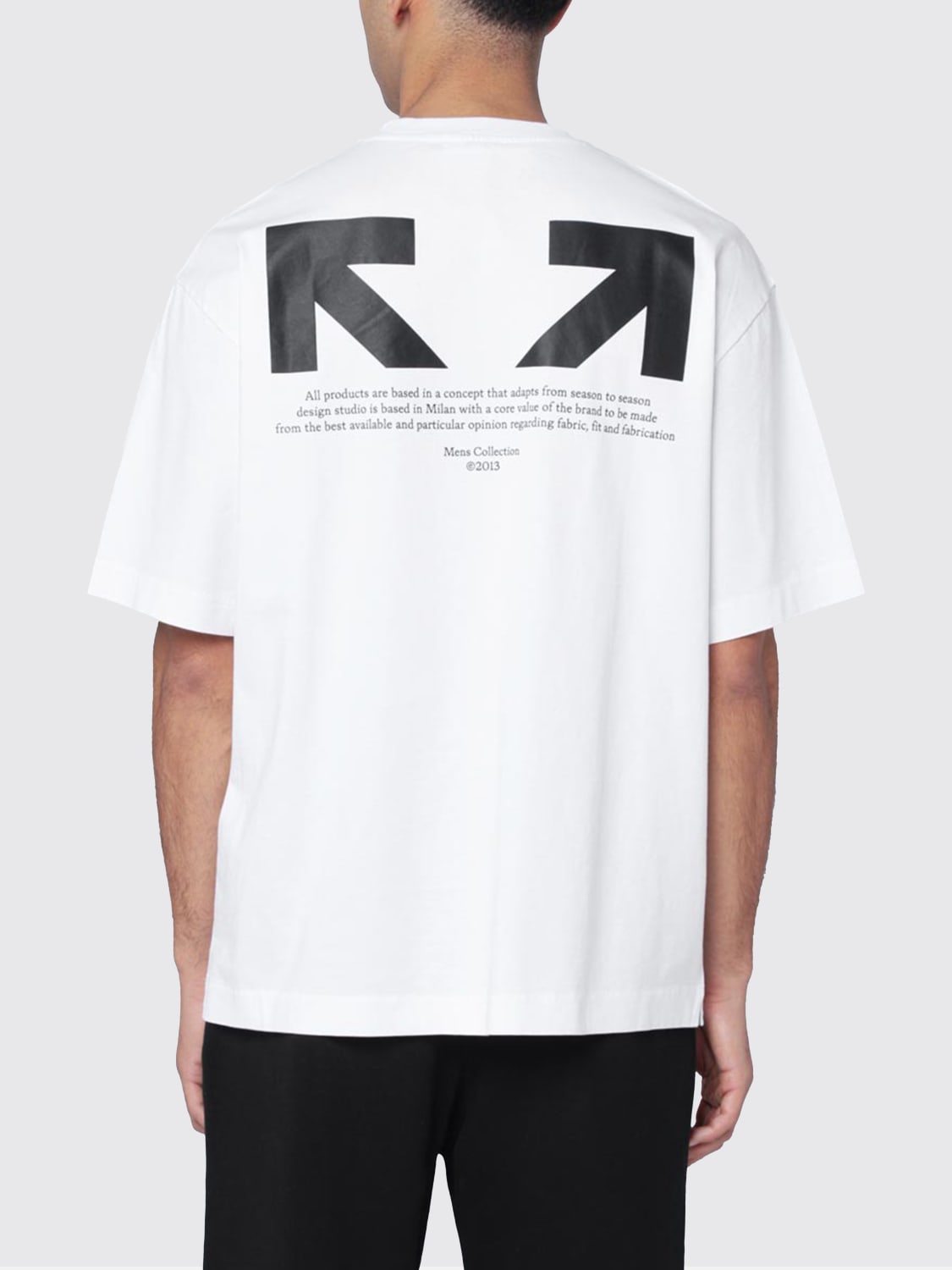 OFF-WHITE T-SHIRT: T-shirt men Off-white, White - Img 3