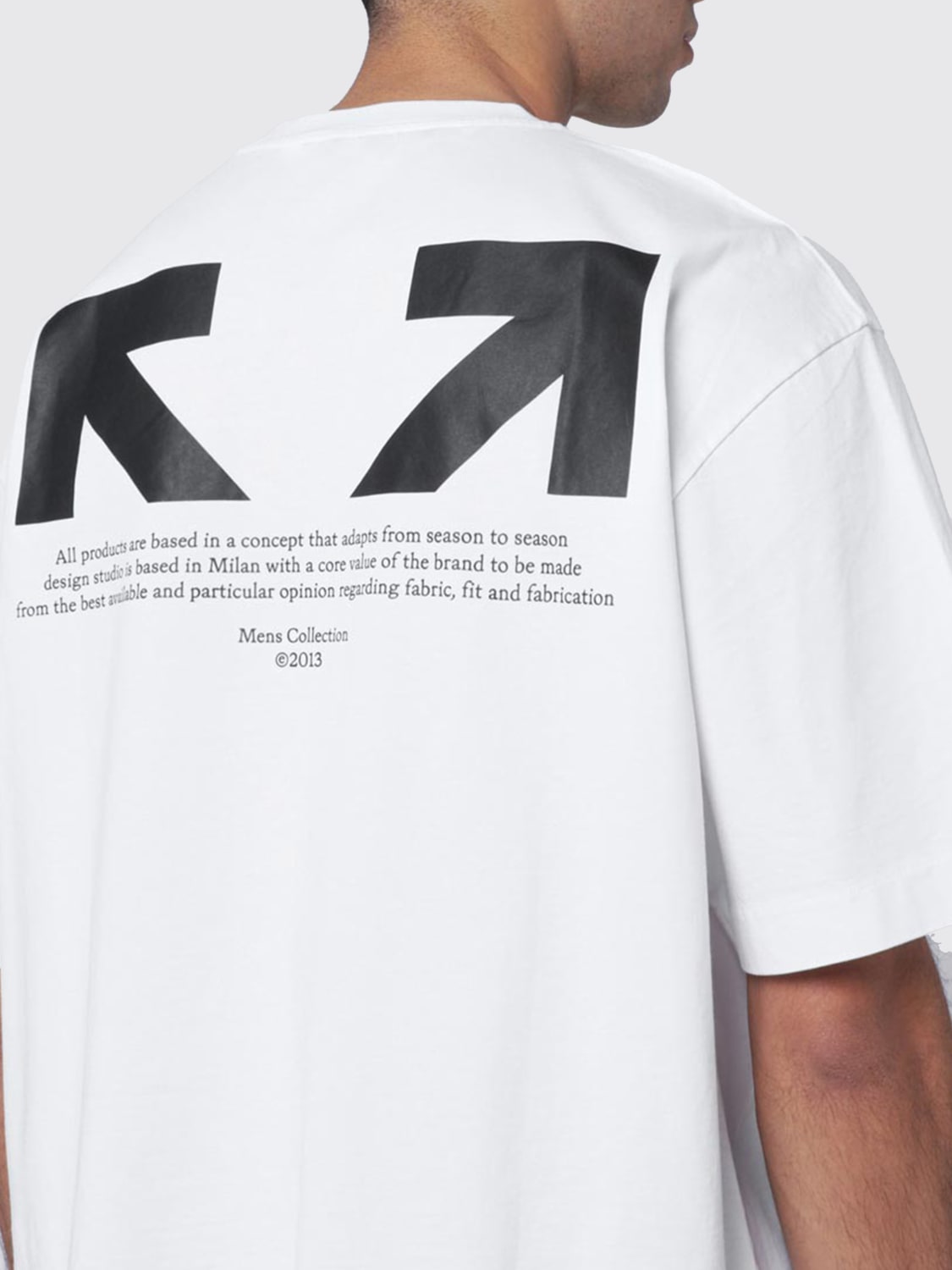 OFF-WHITE T-SHIRT: T-shirt men Off-white, White - Img 5