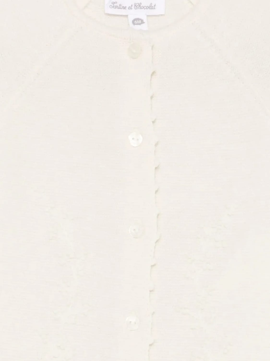 TARTINE ET CHOCOLAT TRACKSUIT: Romper kids Tartine Et Chocolat, White - Img 3