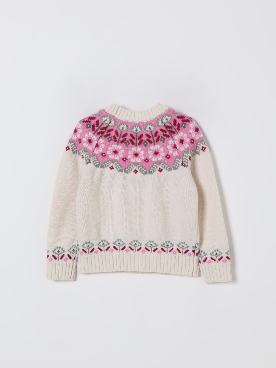 TARTINE ET CHOCOLAT SWEATER: Sweater kids Tartine Et Chocolat, Pearl - Img 2