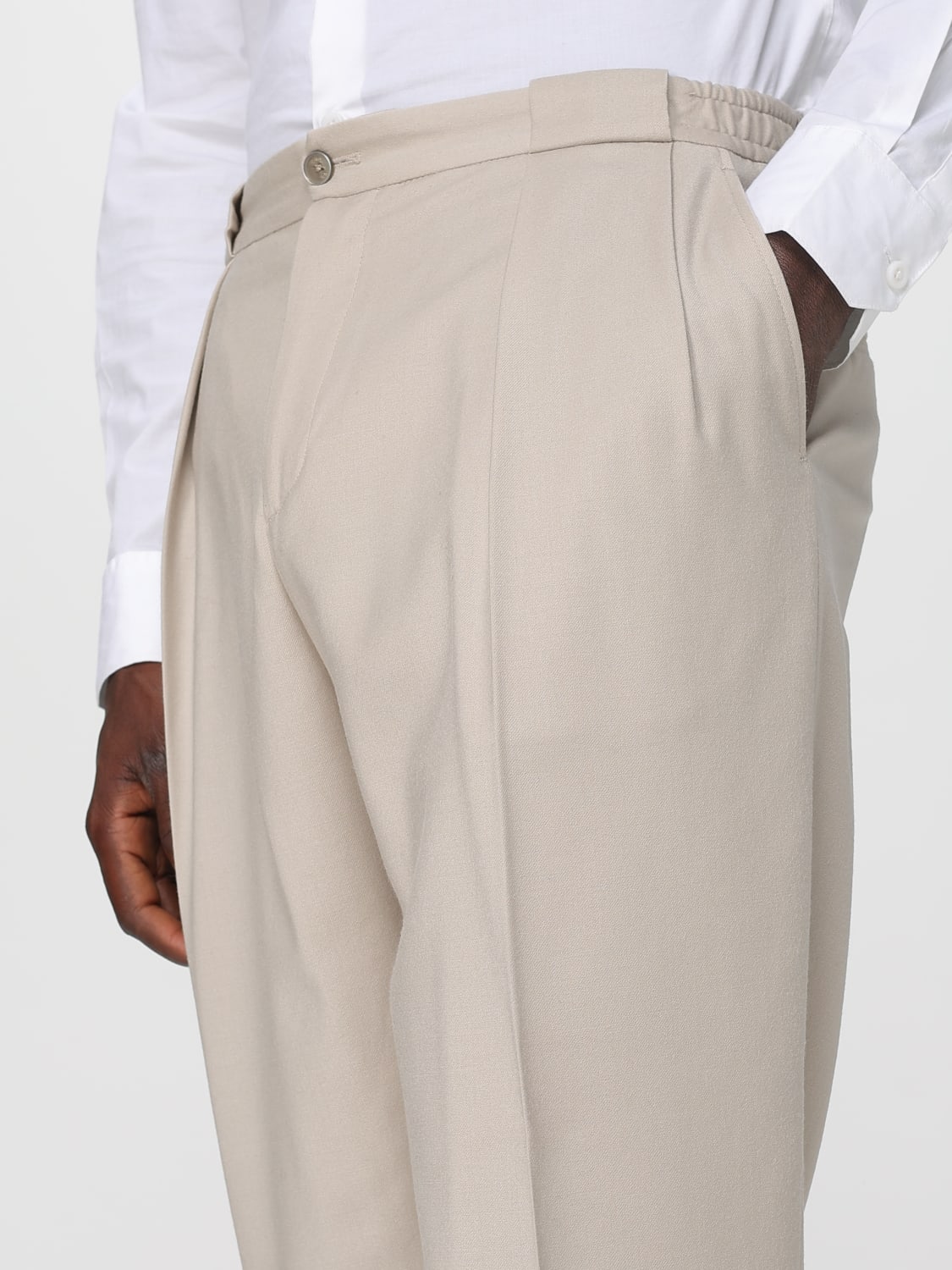 BRIGLIA 1949 PANTS: Pants men Briglia 1949, Beige - Img 3