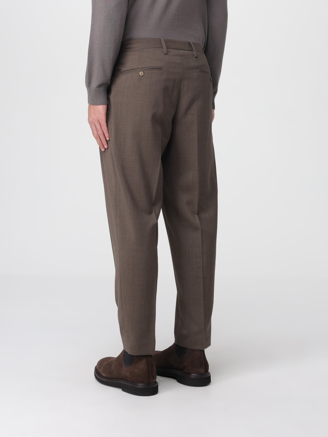 BRIGLIA 1949 裤子: 裤子 男士 Briglia 1949, 焦色 - Img 2